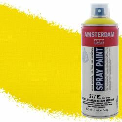Royal Talens Amsterdam vízbázisú akrilfesték spray, 400 ml - 277, nickel titanium yellow medium
