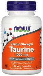 NOW Taurine, Double Strength, 1, 000 mg, Now Foods, 100 capsule