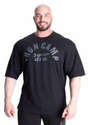 GASP INC - Throwback Iron Tee - Férfi Póló - Fekete