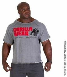 Gorilla Wear - Classic Work Out Top - Szürke Edző Póló