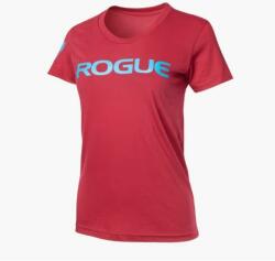 Rogue Fitness - Rogue Women's Basic Shirt - Női Rövidujjú Póló - Piros - Aqua
