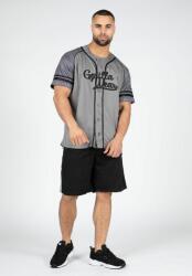Gorilla Wear - 82 Baseball Jersey - Gray - Férfi Póló - Szürke