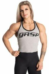 GASP INC - Rib Crop T-back - Női Trikó - Világos Szürke