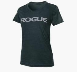 Rogue Fitness - Rogue Women's Basic Shirt - Női Rövidujjú Póló - Fekete Aqua - Szürke