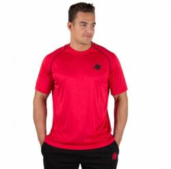 Gorilla Wear - Performance T-shirt - Red/black - Férfi Póló - Piros/fekete