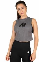 Gorilla Wear - Addison Drop Armhole Tank Top- Gray - Női Trikó - Szürke