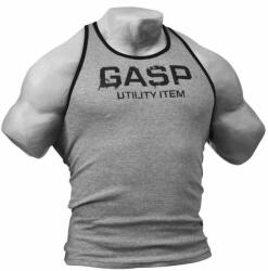 GASP INC - Ribbed T-back Grey Melange - Edzőtrikó - Szürke/világos (bn)