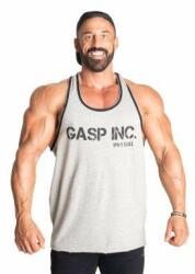 GASP INC - Division Jersey Tank - Edzőtrikó - Szürke/fekete