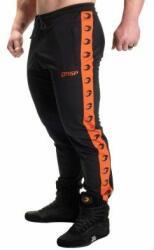 GASP INC - Track Suit Pants - Férfi Melegítőnadrág - Fekete/narancs