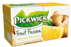 Pickwick Gyümölcstea PICKWICK Fruit Fusion gyömbér-citrom 20 filter/doboz - fotoland