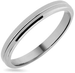 Heratis Forever Női esküvői gyűrű gravírozott vonallal, 2, 5 mm IZOB019A