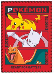Aymax Pokémon polár takaró red 100x140cm (AYM117968)