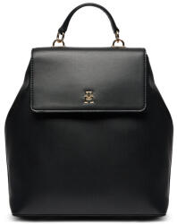 Tommy Hilfiger Hátizsák Th Refined Backpack AW0AW15722 Fekete (Th Refined Backpack AW0AW15722)