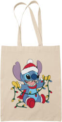  Stitch Karácsonyi Égők - Karácsonyi Vászontáska (335207)