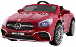  Masinuta electrica Mercedes AMG SL65, sport, 12V, control telecomanda, LED, roti spuma EVA, 3 viteze, MP3, 120x71x49cm