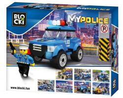 Joc interactiv, Masina de politie pentru patrulare, 111 piese pentru construit