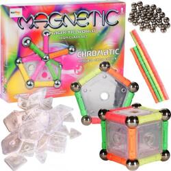 MalPlay Puzzle magnetic interactiv, 84 piese, plastic, multicolor