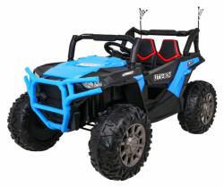  Masinuta electrica Buggy Racer 4x4, 2 motoare, 2 locuri, albastru