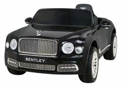  Masinuta electrica Bentley Mulsanne, 2 motoare, roti spuma EVA, negru
