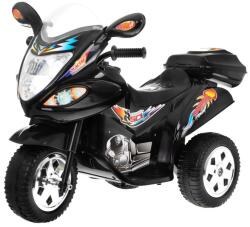 ATV BJX-088 electric 6V/4, 5Ah, 18W, roti din plastic, lumini, claxon, melodii, negru