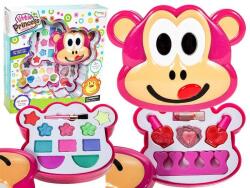 MalPlay Set cosmetica pentru fetite, accesorii incluse, machiaje, ruj, oja, plastic, multicolor