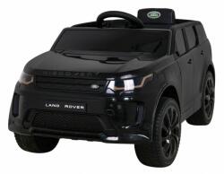  Masinuta electrica Land Rover, 2 motoare, roti EVA, negru