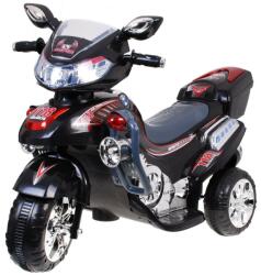 Motocicleta electrica F928 , 6V/4, 5Ah, 30W, roti plastic, claxon, melodii, lumina fata, portbagaj cu deschidere