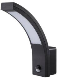 Masterled Aplica LED pentru exterior, 10W, senzor incorporat, IP54, lumina neutra 4000K, 750 lm, negru