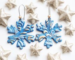 Atellier Wearable Art Cercei Winter blue