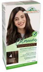  Vopsea de par Castaniu Nr. 4 BIO Corpore Sano, 140 ml