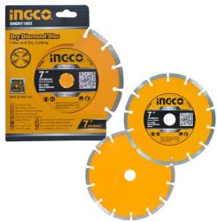 INGCO Disc diamantat intrerupt 180mm (DMD011802) - dauto Disc de taiere