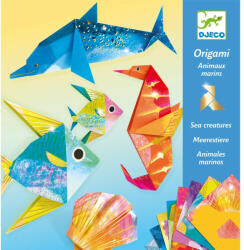 DJECO Tengeri élőlények Origami - Djeco (DJ8755)