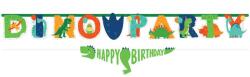  Dinoszaurusz Happy Birthday felirat 230 cm (DPA122270) - mesesajandek