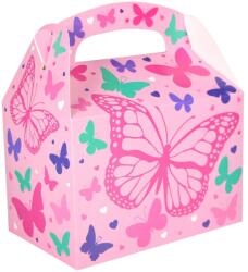  Pillangó Pink ajándékdoboz, party box (DPA9900098) - mesesajandek