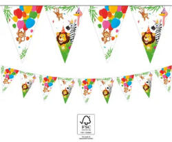  Dzsungel Balloons zászlófüzér FSC 2, 3 m (PNN93785)