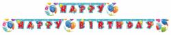Lufis Sparkling Happy Birthday felirat 200 cm (PNN88155) - mesesajandek