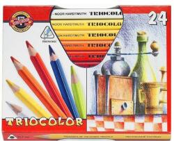 KOH-I-NOOR háromszög alakú színes ceruza 24 db