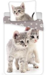 Jerry Fabrics Ágynemű fotónyomat Kitten grey