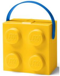 LEGO® uzsonnás doboz fogantyúval - sárga