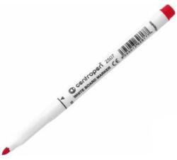 Centropen 2507 fehér tábla jelölő vékony piros (0309137)