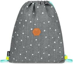 KARTON P+P OXY SCOOLER Grey dots tornazsák (8-51821)