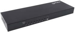 Manhattan Switch Manhattan 8-Port HDMI KVM Switch, Eight HDMI and Eight USB-B Ports, Full HD, set of eight HDMI-to-USB cables included, Three Year Warranty, Box (152785) - vexio