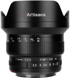 7artisans 7.5mm F/3.5 Fisheye (Nikon F)