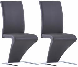 vidaXL 2 buc gri 281668