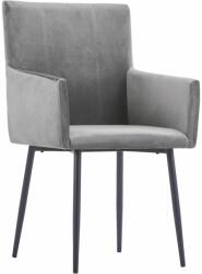 vidaXL 2 buc gri 281835