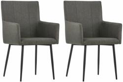 vidaXL 2 buc gri taupe 281849