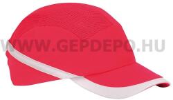 Portwest PW69 - Lélegző ütésbiztos baseball sapka, piros (PW69RER) - gepdepo