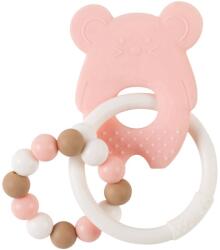 NATTOU Teether Lapidou jucărie pentru dentiție Pink 4 m+ 1 buc