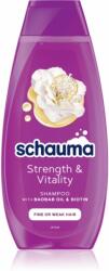 Schwarzkopf Schauma Strength & Vitality sampon fortifiant pentru par fin 400 ml