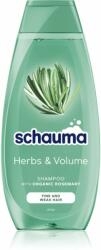 Schwarzkopf Schauma Herbs & Volume Sampon pentru par fin, moale 400 ml